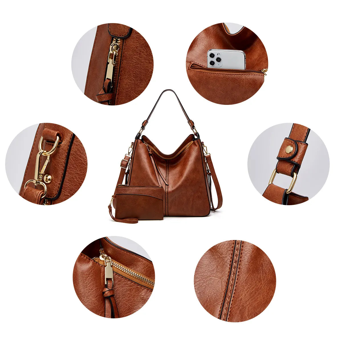 Everyday Luxe AntiTheft Hobo
