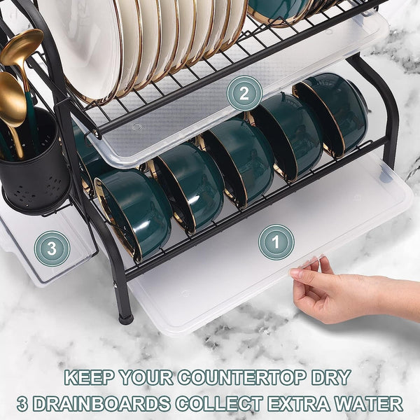 Space Saver 2-Tier Dish Rack